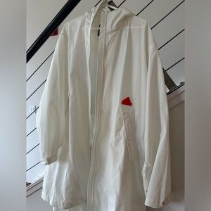 Adidas Dust Coat Windbreaker White GENDER NEUTRAL